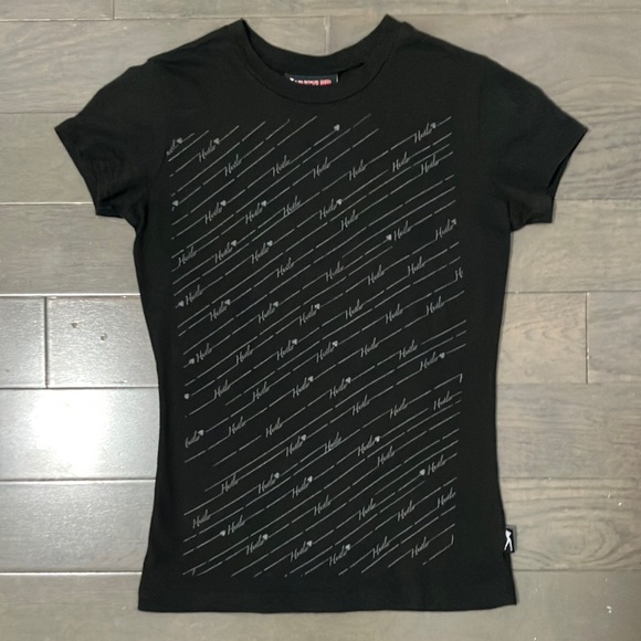 Hustler Hollywood Tops - Hustler Diamond Print T-Shirt Size XS